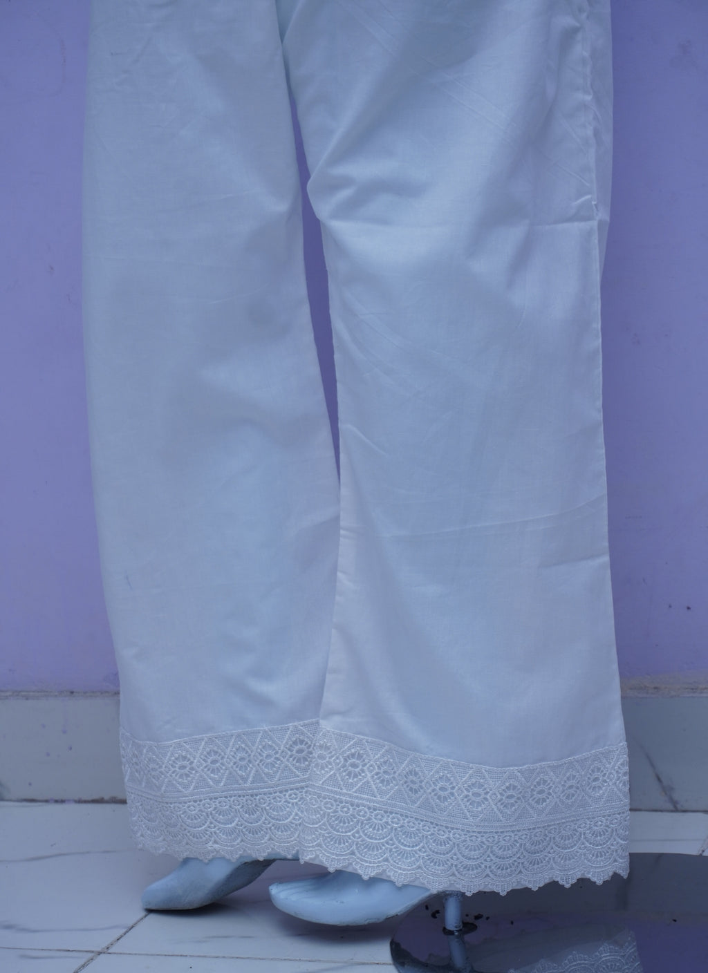 Lace trouser stiched 1Pc