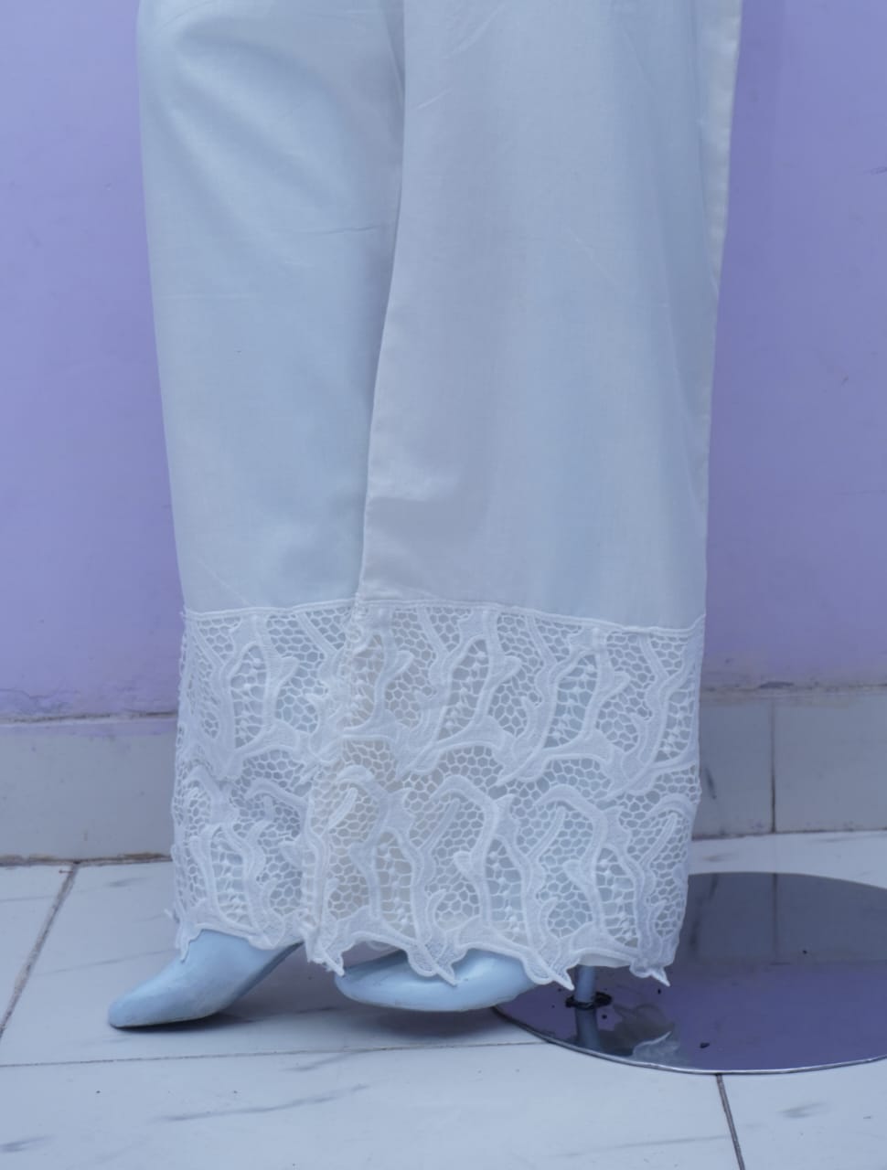 Lace trouser stiched 1Pc