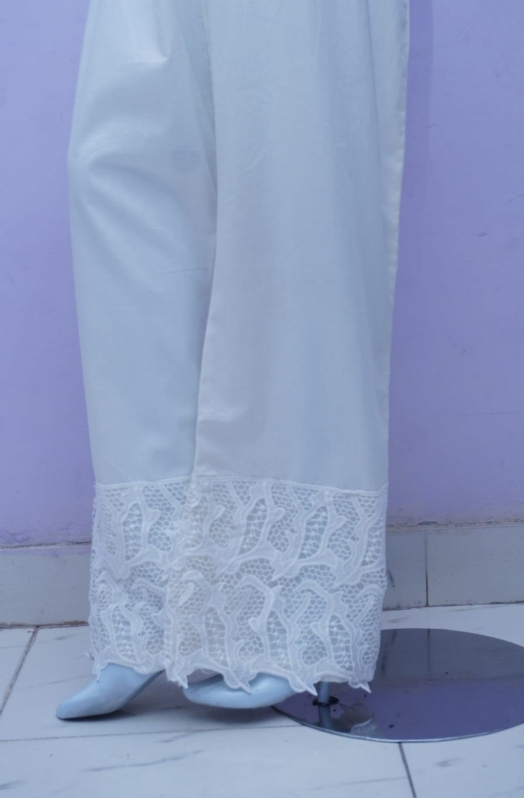 Lace trouser stiched 1Pc