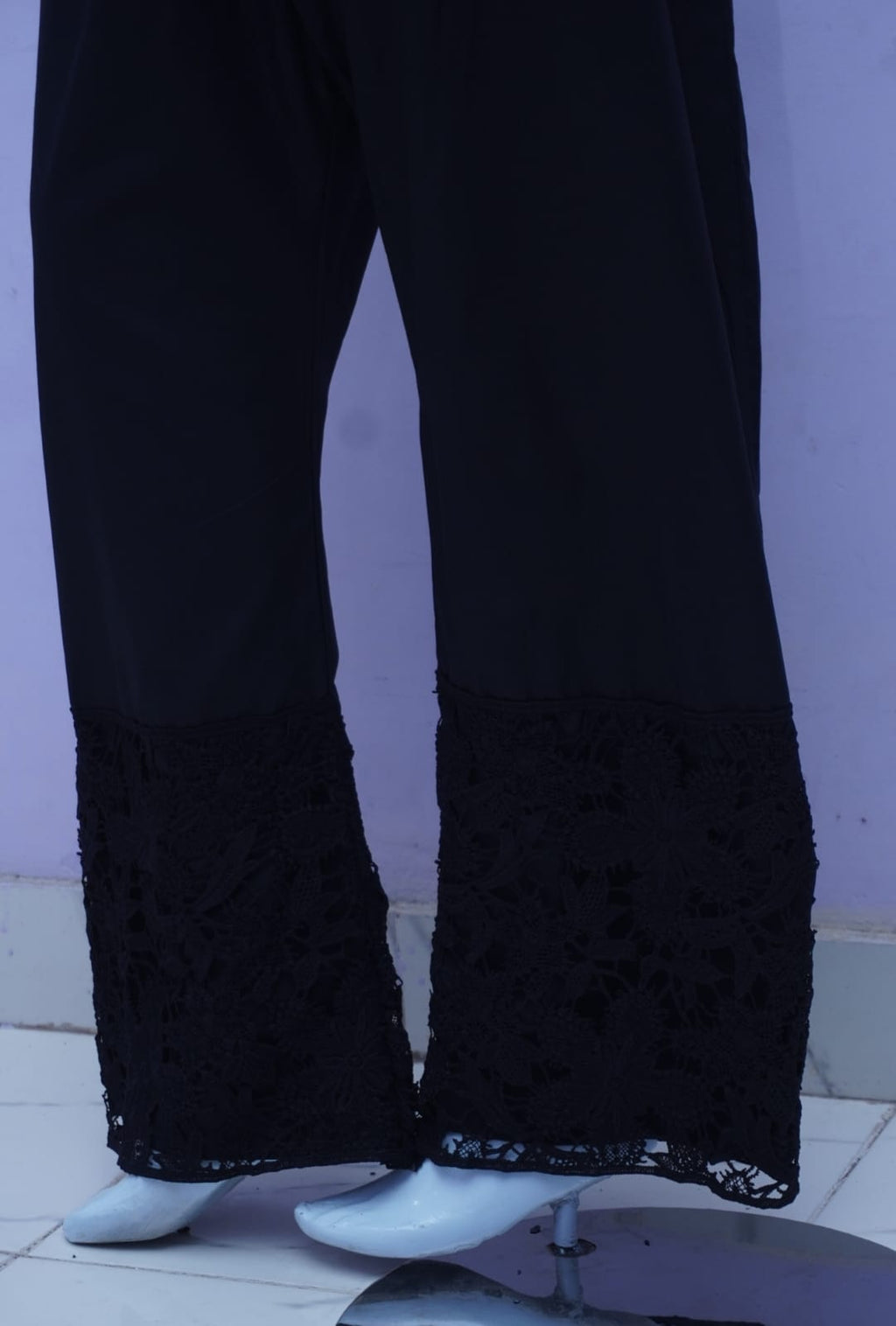 Lace Trouser stiched 1Pc
