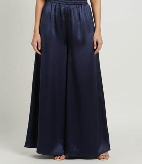 Embroidered Net Stiched 3PC