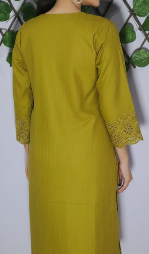 Embroidered Cotton Stiched 2Pc