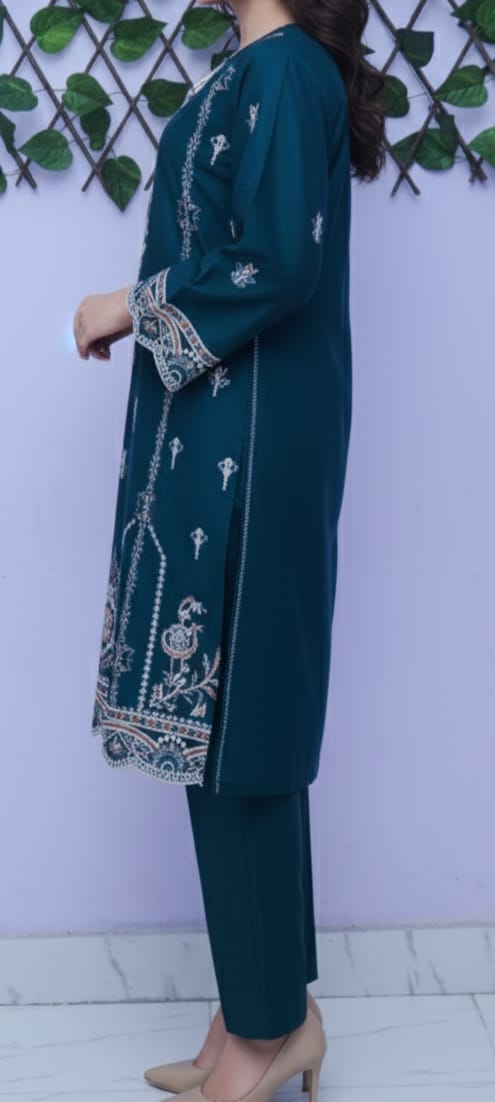 Embroidered Lawn Stiched 2PC