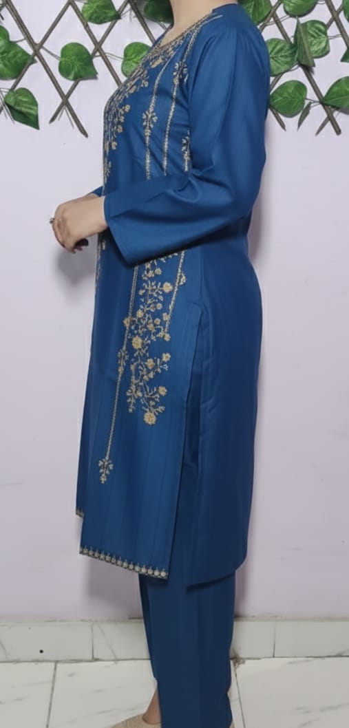 Embroidered Cotton Lawn Stiched 2Pc