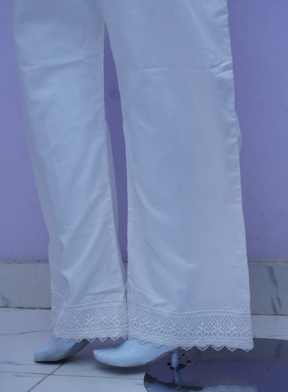Lace trouser stiched 1Pc