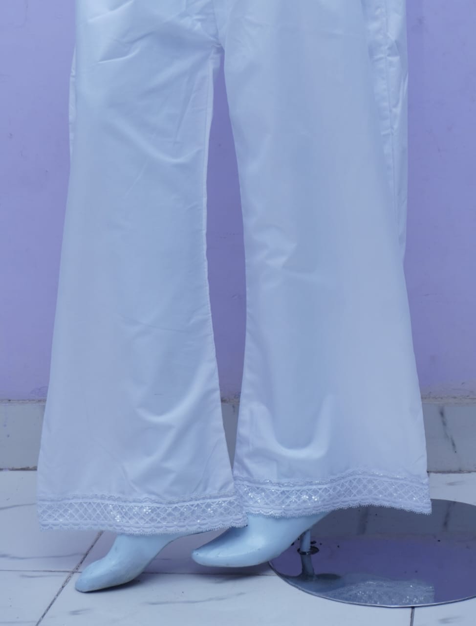Lace Trouser stiched 1Pc