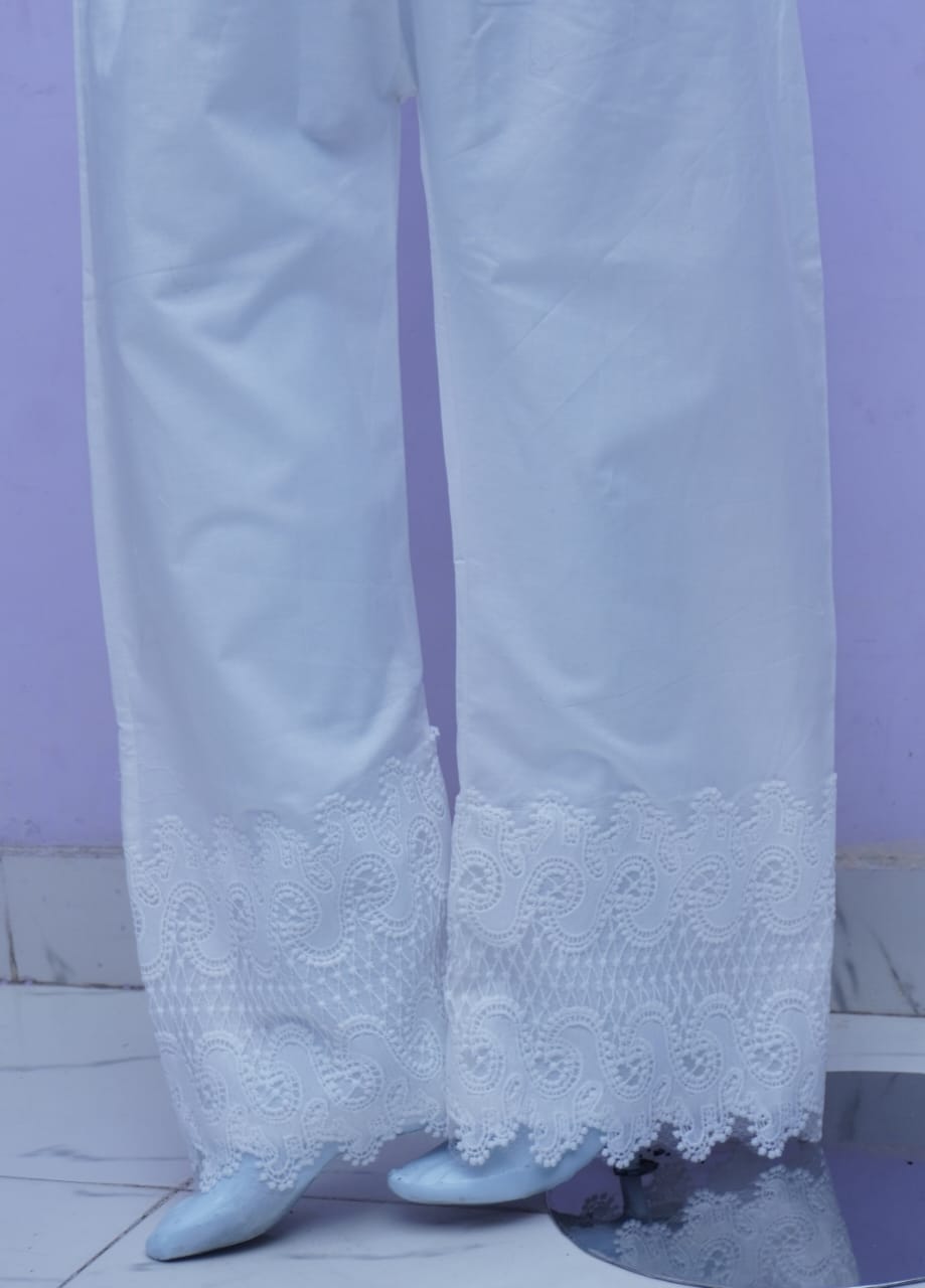 Lace trouser stiched 1Pc