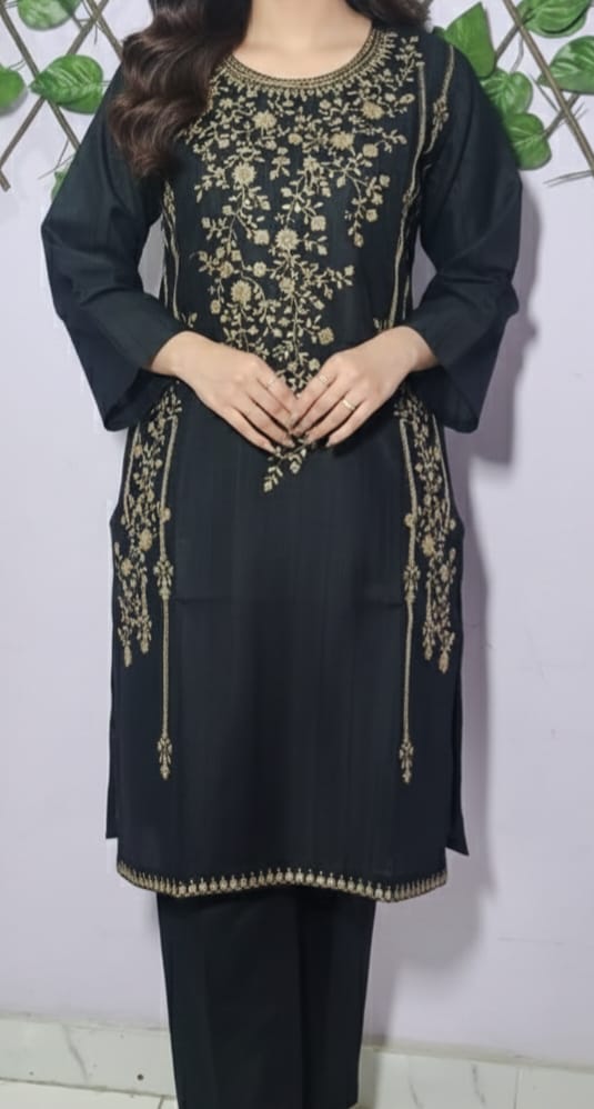 Embroidered Cotton Lawn Stiched 2Pc