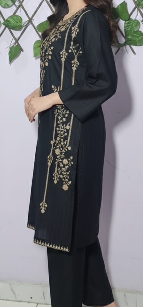 Embroidered Cotton Lawn Stiched 2Pc