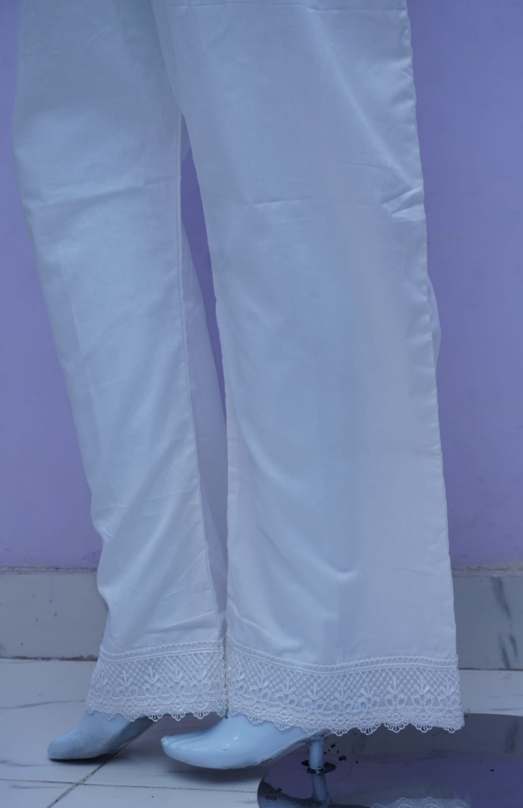 Lace trouser stiched 1Pc