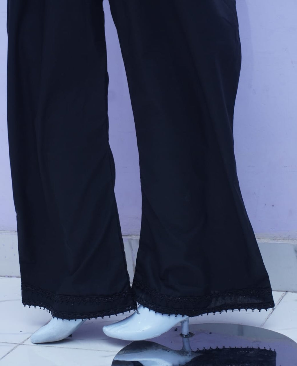 Lace trouser stiched 1Pc