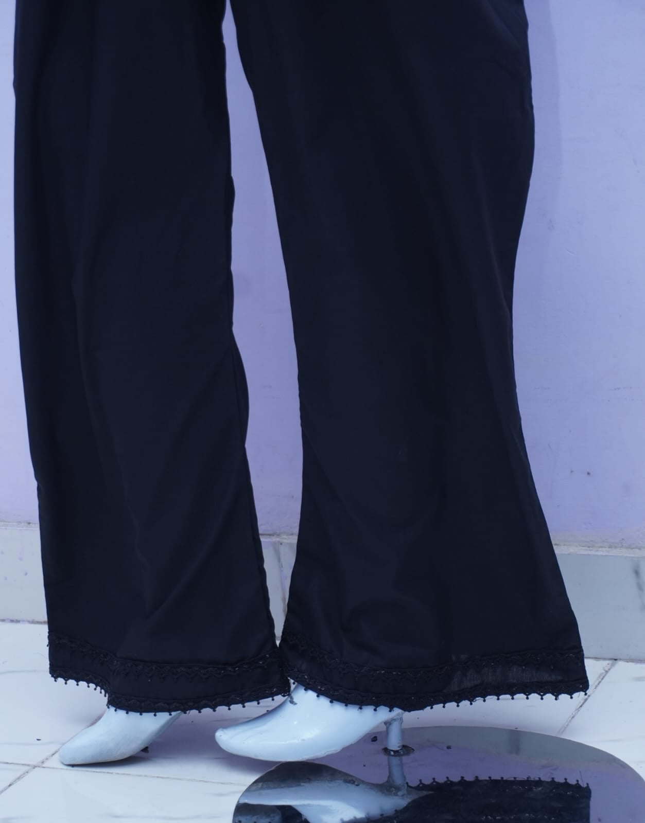 Lace trouser stiched 1Pc